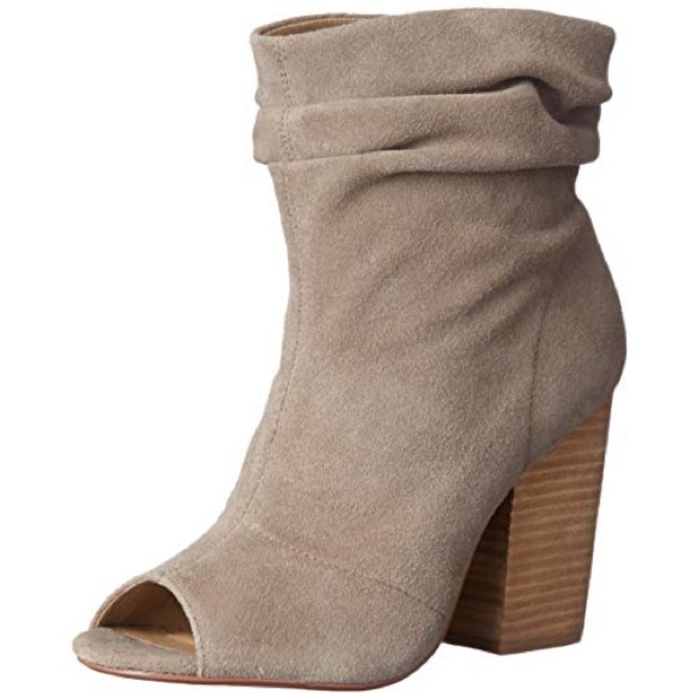 Chinese Laundry Suede Break Up Block Heel
